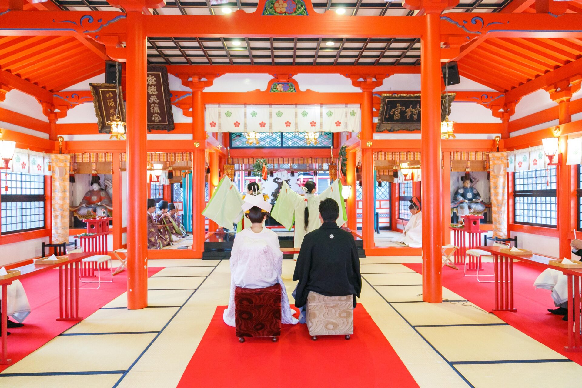 深志神社梅風閣