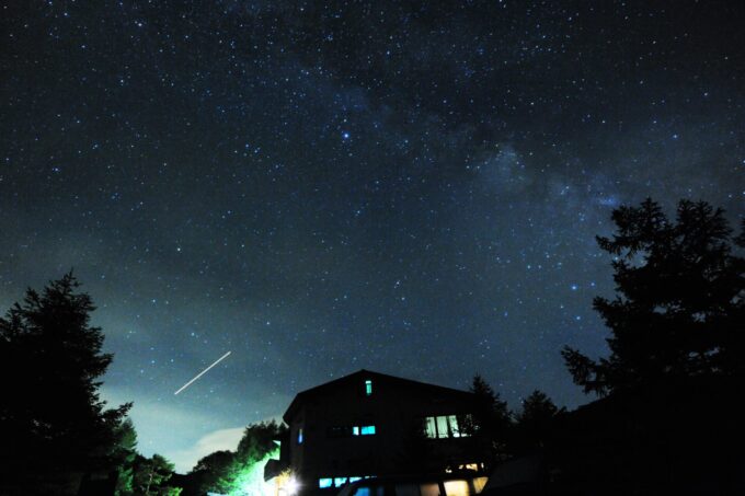 ランプの宿　高峰温泉　星空観望会