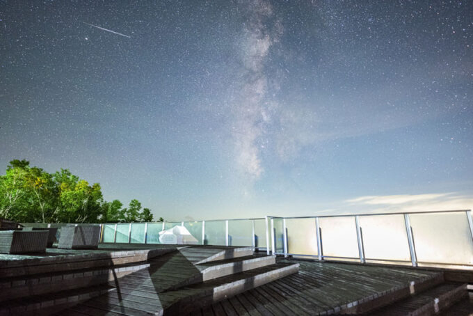 夏は雲海発生率70％超え！「竜王マウンテンリゾート」で標高1,770mの絶景天空体験！メニューを大幅リニューアルしたカフェ･SORAへ登る螺旋階段やハーブガーデンなども充実＠長野県 山ノ内町