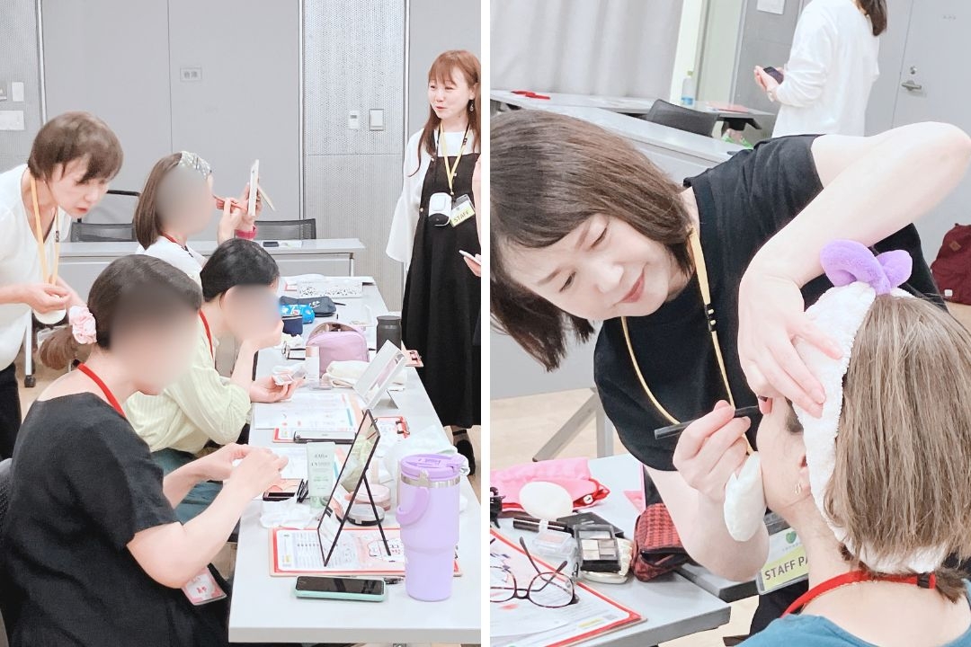 素肌からきれいに♪プロに学ぶメイクアップ講座